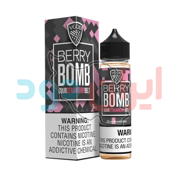 جویس بمب توت فرنگی ویگاد | E juice vgod Strawberry Bomb 60ml